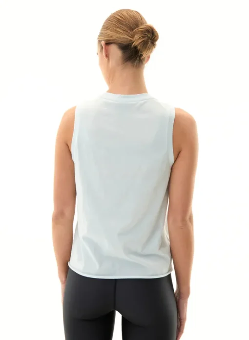 Women PE Nation - SHUFFLE TANK (ILLUSION BLUE)