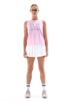 Women PE Nation - Shuffle Tank (Pink Lavender)