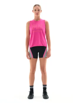 Women PE Nation - Shuffle Tank (Pink Glo)