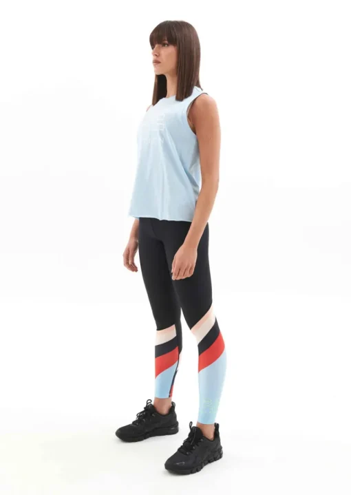 Women PE Nation - Shuffle Tank (Summer Sky)