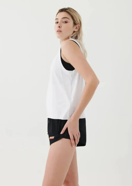 Women PE Nation - Shuffle Tank (white)