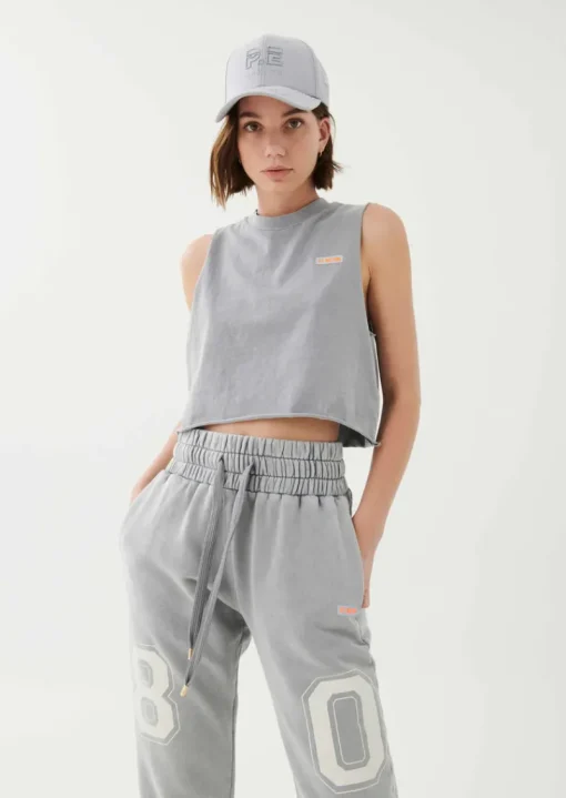 Women PE Nation - Solar Tank (Silver)