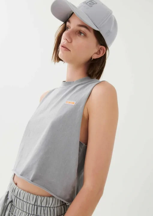 Women PE Nation - Solar Tank (Silver)