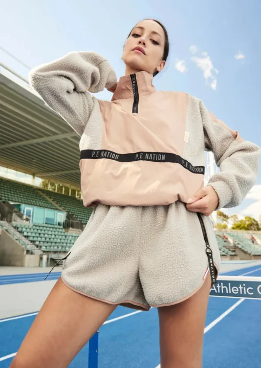 Women PE Nation - Static Jacket (Sirocco)
