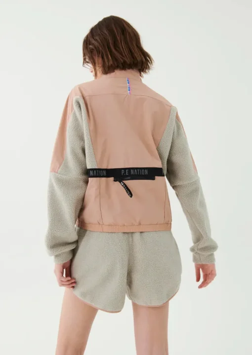 Women PE Nation - Static Jacket (Sirocco)