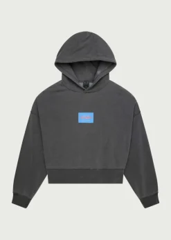 Women PE Nation - TRIFECTA HOODIE (WASHED BLACK)