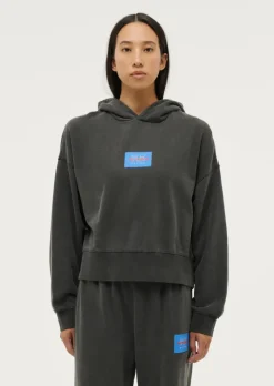 Women PE Nation - TRIFECTA HOODIE (WASHED BLACK)