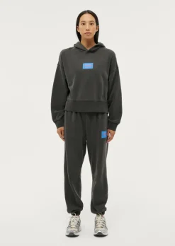 Women PE Nation - TRIFECTA HOODIE (WASHED BLACK)