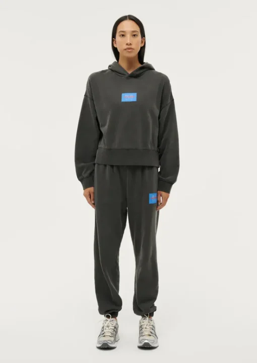 Women PE Nation - TRIFECTA HOODIE (WASHED BLACK)