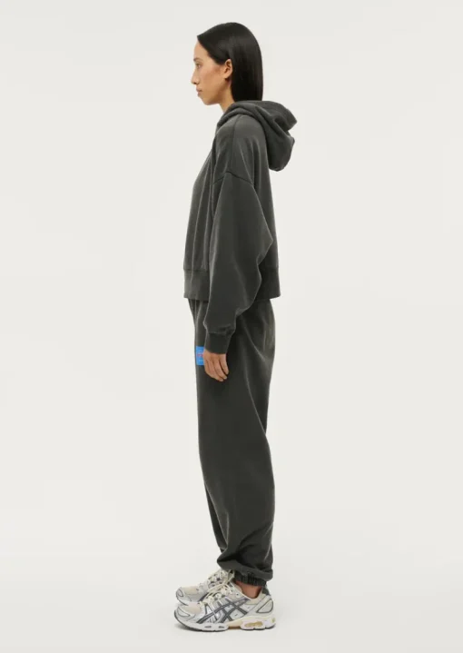 Women PE Nation - TRIFECTA HOODIE (WASHED BLACK)