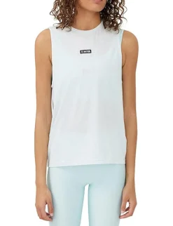 Women PE Nation - TWIST SERVE TANK (BLUE)