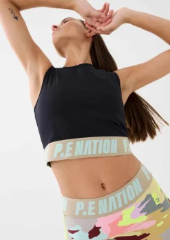 Women PE Nation - Upward Tank (Black)