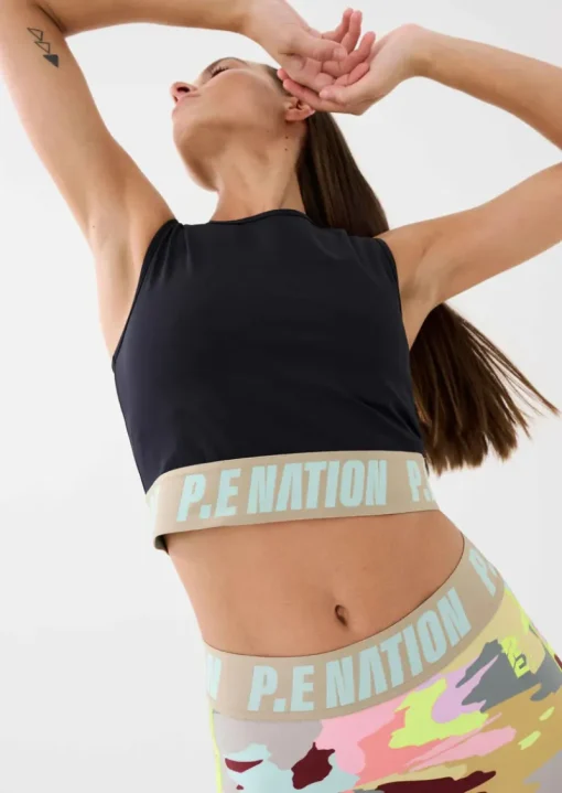 Women PE Nation - Upward Tank (Black)