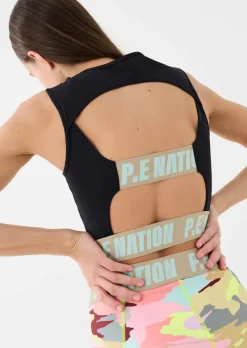 Women PE Nation - Upward Tank (Black)