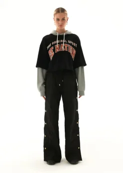 Women PE Nation - WONDERGOAL HOODIE (BLACK)