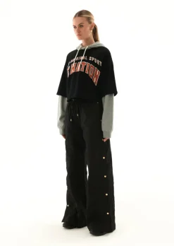Women PE Nation - WONDERGOAL HOODIE (BLACK)