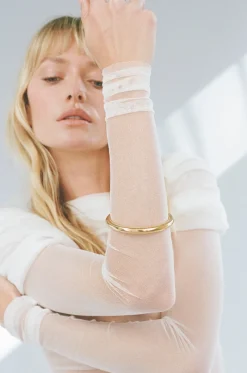 Women Porter Jewellery - CHUBBY WAVE BANGLE