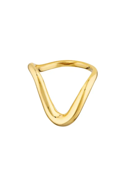 Women Porter Jewellery - BONES RING (GOLD)