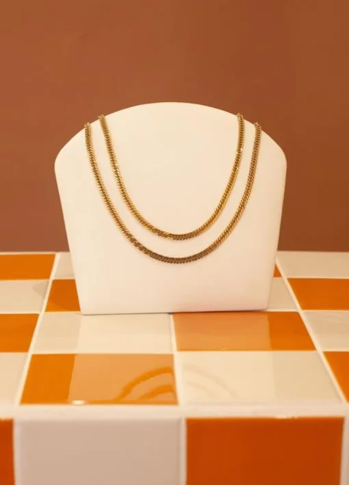 Women Porter Jewellery - Cuban Necklace 4.8mm (Short)