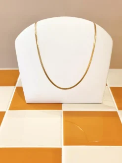 Women Porter Jewellery - Hailey Snake Necklace 3mm (Short)