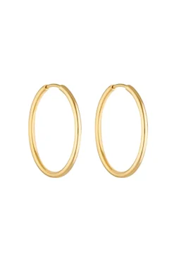 Women Porter Jewellery - 90'S HOOPS 30MM