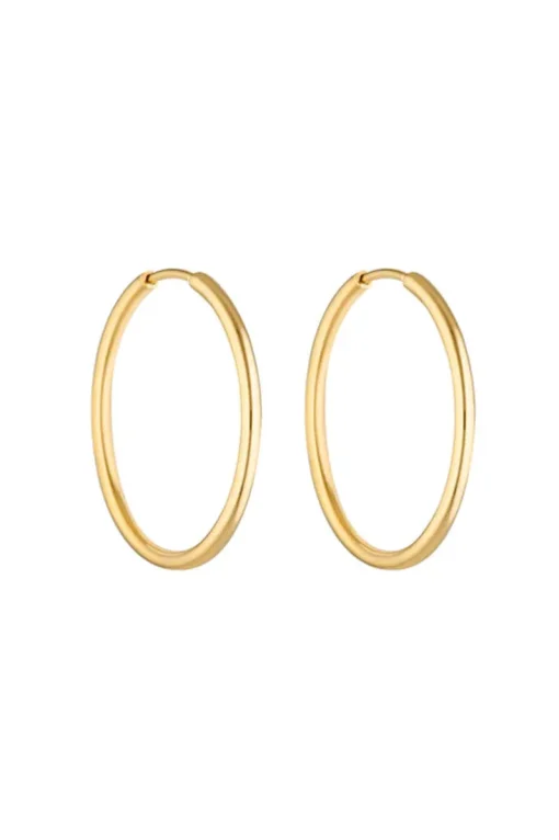 Women Porter Jewellery - 90'S HOOPS 30MM