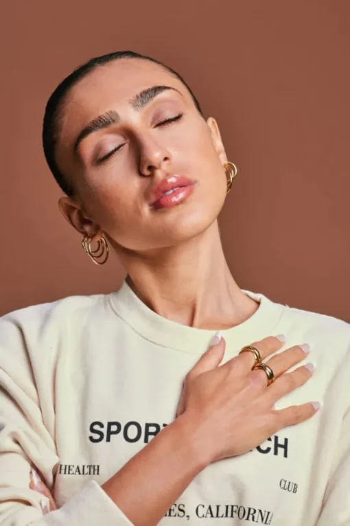 Women Porter Jewellery - 90'S HOOPS 30MM