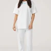 Women RAEF The Label - Knox Oversized Tee (White Marle)