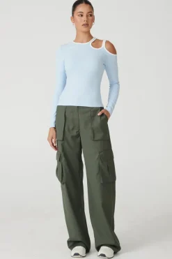 RAEF The Label - ALMA TOP (CITRUS BLUE)