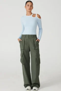 RAEF The Label - ALMA TOP (CITRUS BLUE)