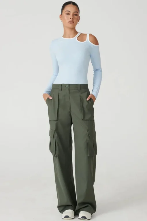 RAEF The Label - ALMA TOP (CITRUS BLUE)