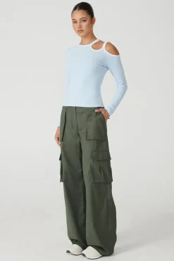 RAEF The Label - ALMA TOP (CITRUS BLUE)