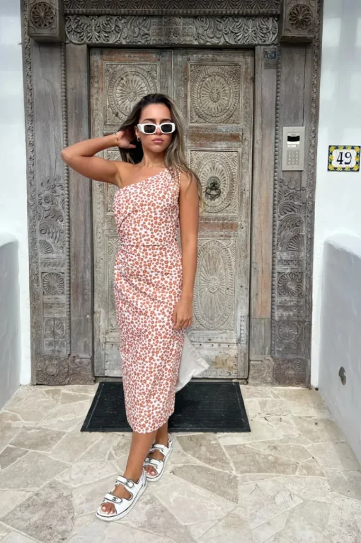 RAEF The Label - ARYA MIDI DRESS (SUMMER FLORAL)
