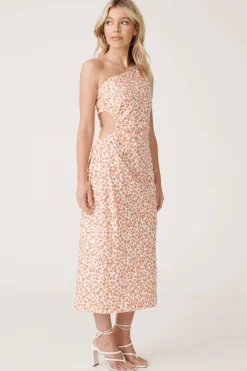 RAEF The Label - ARYA MIDI DRESS (SUMMER FLORAL)
