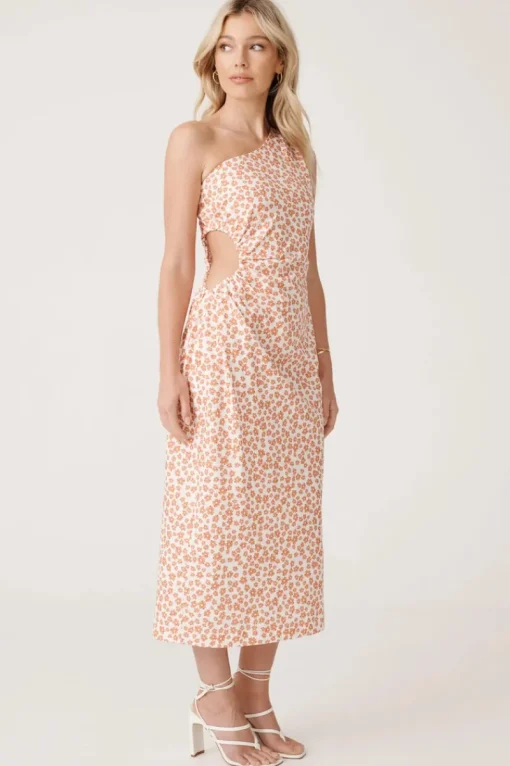 RAEF The Label - ARYA MIDI DRESS (SUMMER FLORAL)