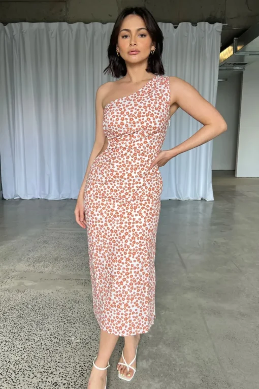 RAEF The Label - ARYA MIDI DRESS (SUMMER FLORAL)