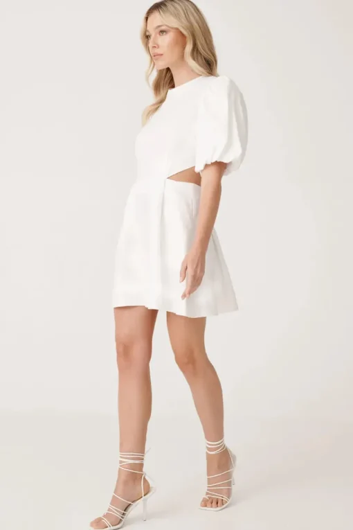 RAEF The Label - Aura Mini Dress Ivory