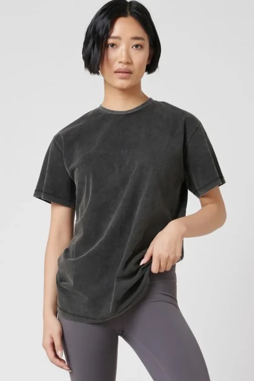 RAEF The Label - Banks Tee (Washed Black)