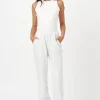 Women RAEF The Label - Brooks Track Pant (White Marle)