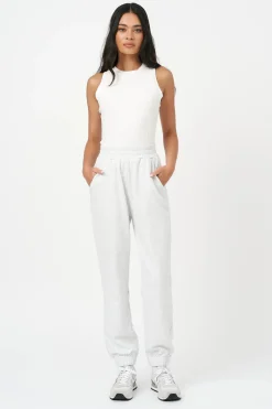 Women RAEF The Label - Brooks Track Pant (White Marle)