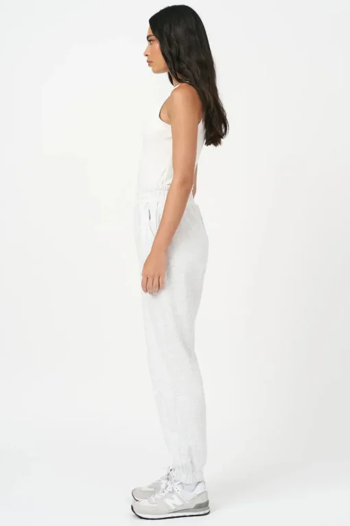 Women RAEF The Label - Brooks Track Pant (White Marle)