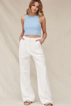 Women RAEF The Label - Chilli Pant (White)