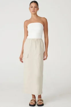 RAEF The Label - CORMAC TUBE TOP (WHITE)