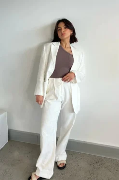 RAEF The Label - ELIANA BLAZER (IVORY)