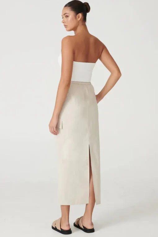 RAEF The Label - ESME CARGO SKIRT (BEIGE)