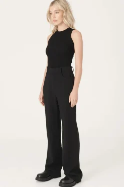 Women RAEF The Label - HENLEY TROUSER (BLACK)