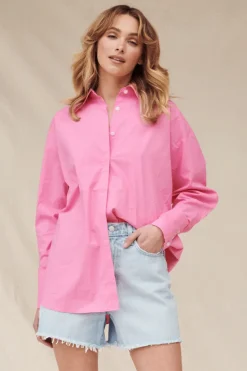 Women RAEF The Label - Luna Shirt (Pink)
