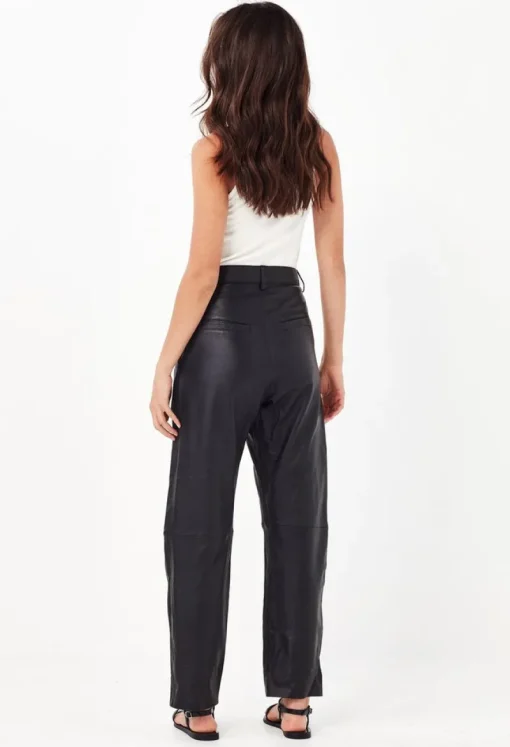 Remain - ARIZONA LEATHER PANT (BLACK)