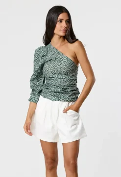 Remain - CASSIE TOP (CLOVELLY PRINT)