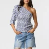 Remain - Cassie Top (Seaside Floral) FINAL SALE